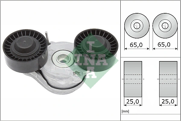 Belt Tensioner, V-ribbed belt